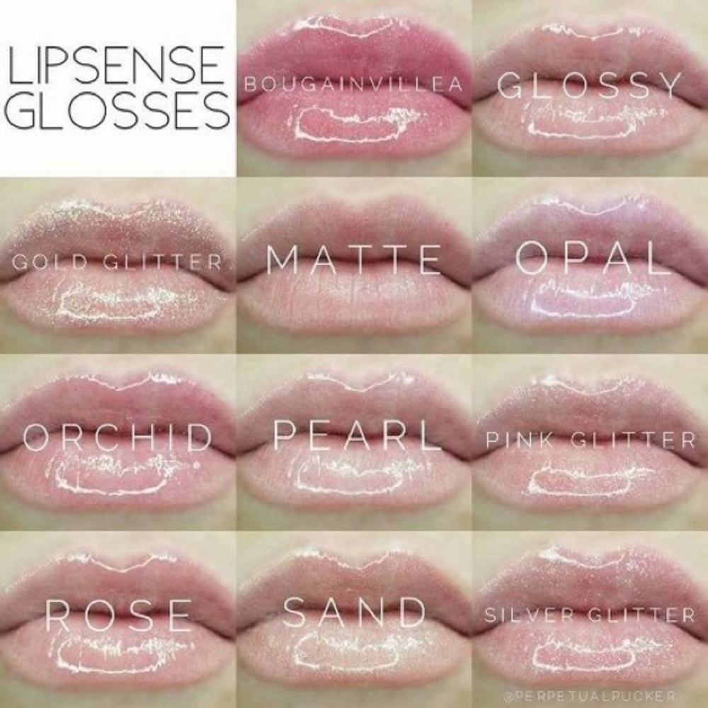 Brand new orchid gloss by Senegence